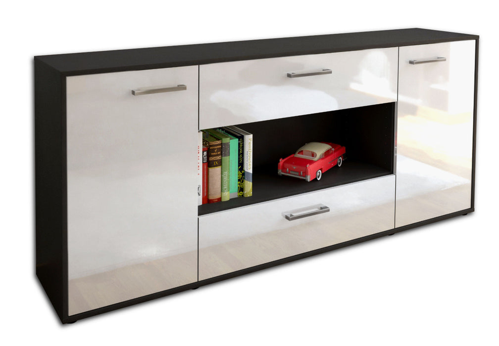 Sideboard Filomena, Weiß Seite (180x79x35cm) - Dekati GmbH