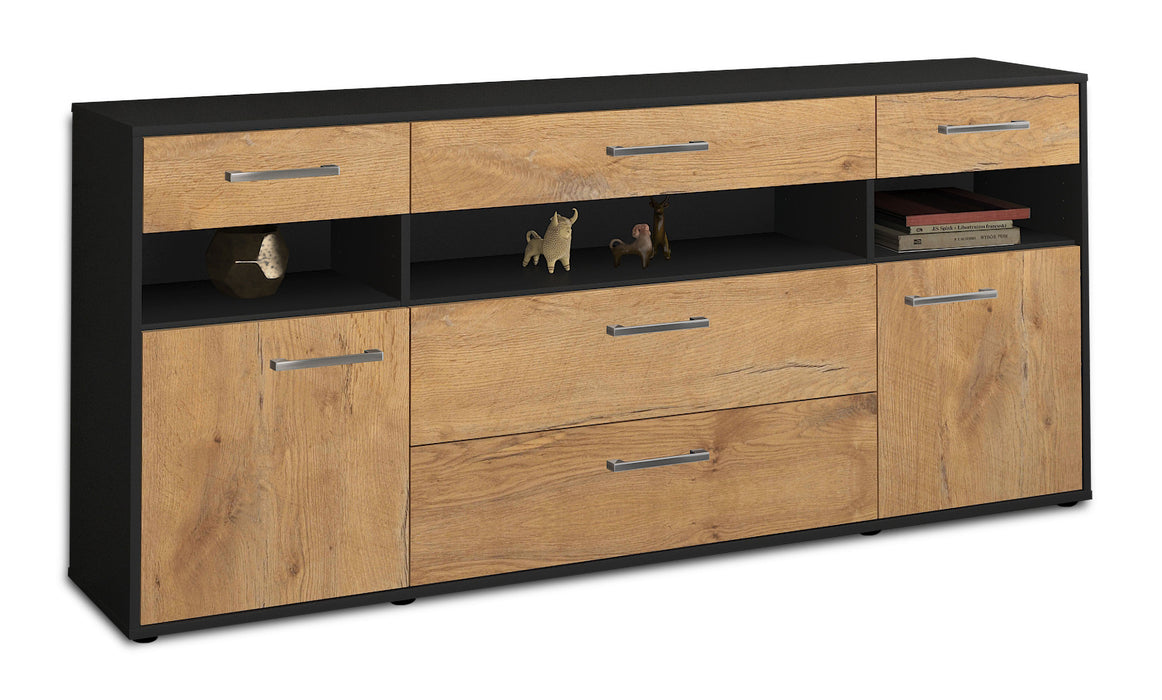 Sideboard Floria, Eiche Seite (180x79x35cm) - Dekati GmbH