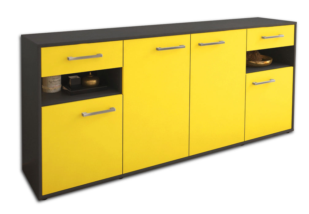 Sideboard Franca, Gelb Seite (180x79x35cm) - Dekati GmbH