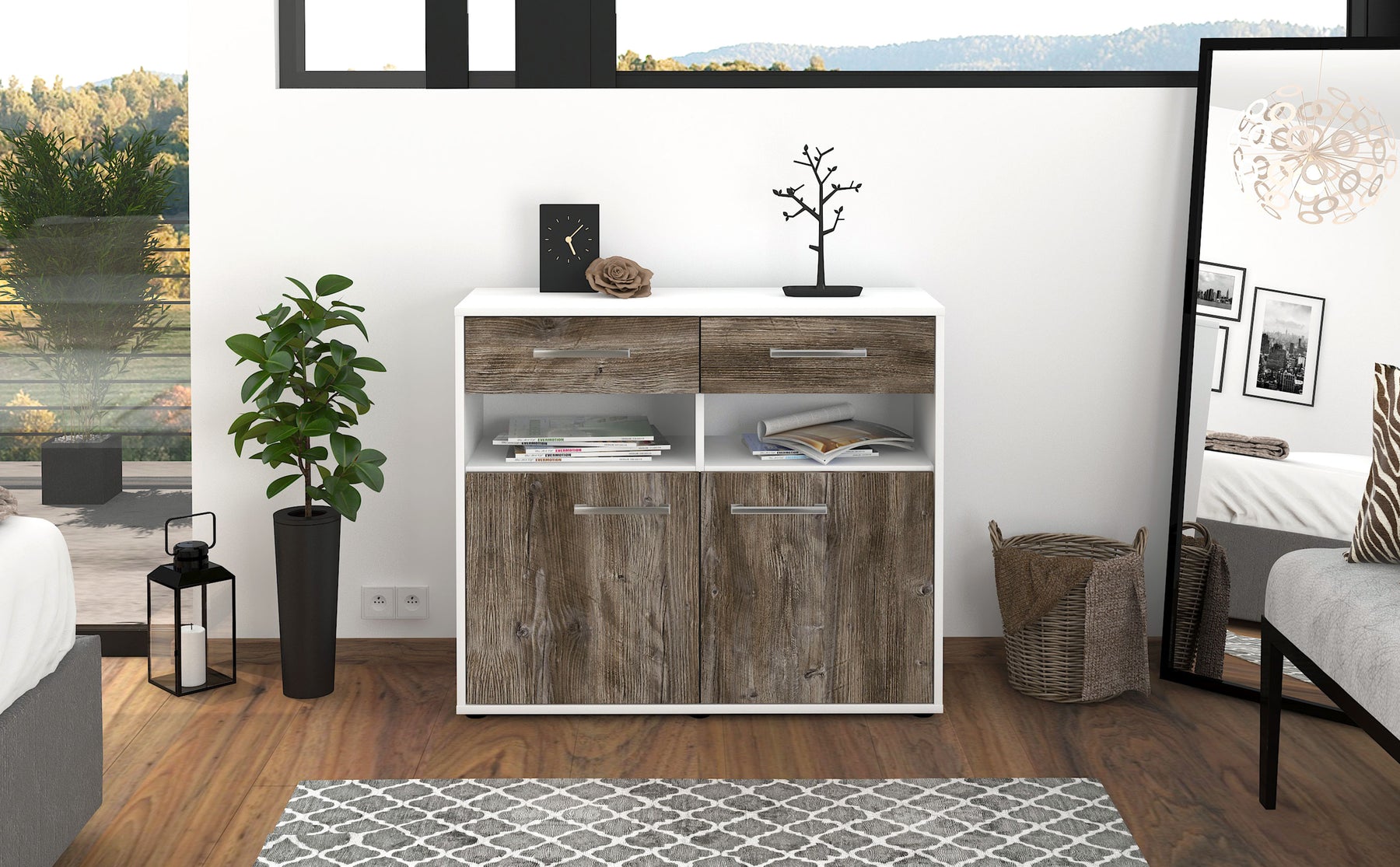 Sideboard Bruna, Treibholz Studio (92x79x35cm) - Dekati GmbH