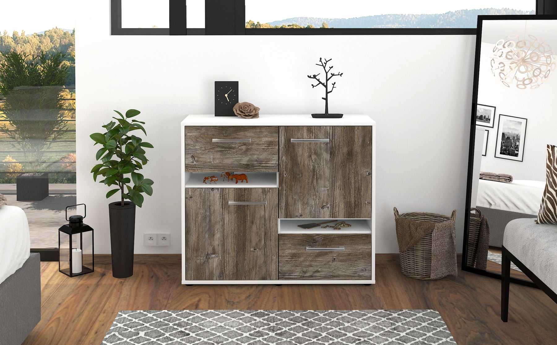 Sideboard Carlotta, Treibholz Studio (92x79x35cm) - Dekati GmbH