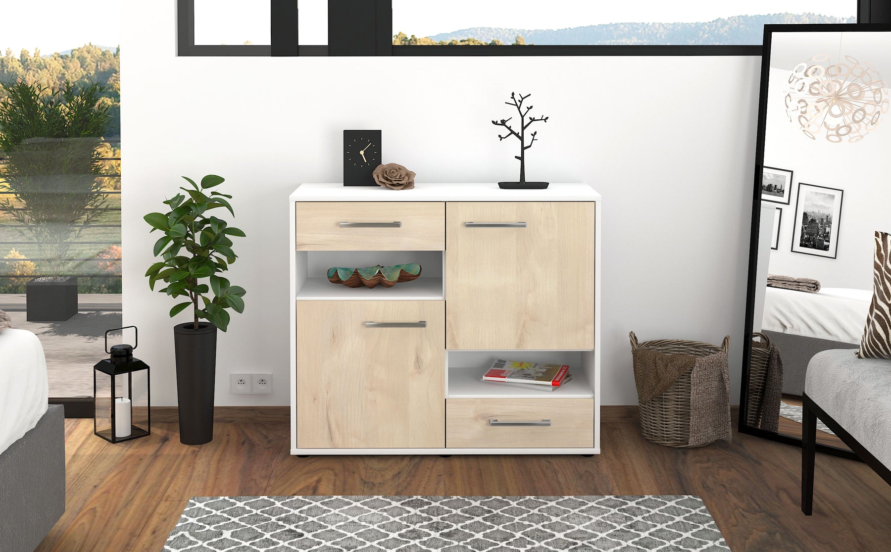 Sideboard Carmelina, Zeder Studio (92x79x35cm) - Dekati GmbH