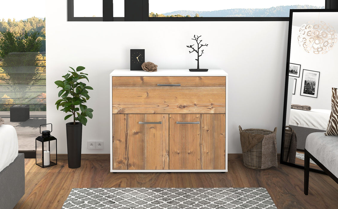 Sideboard Carolin, Pinie Studio (92x79x35cm) - Dekati GmbH