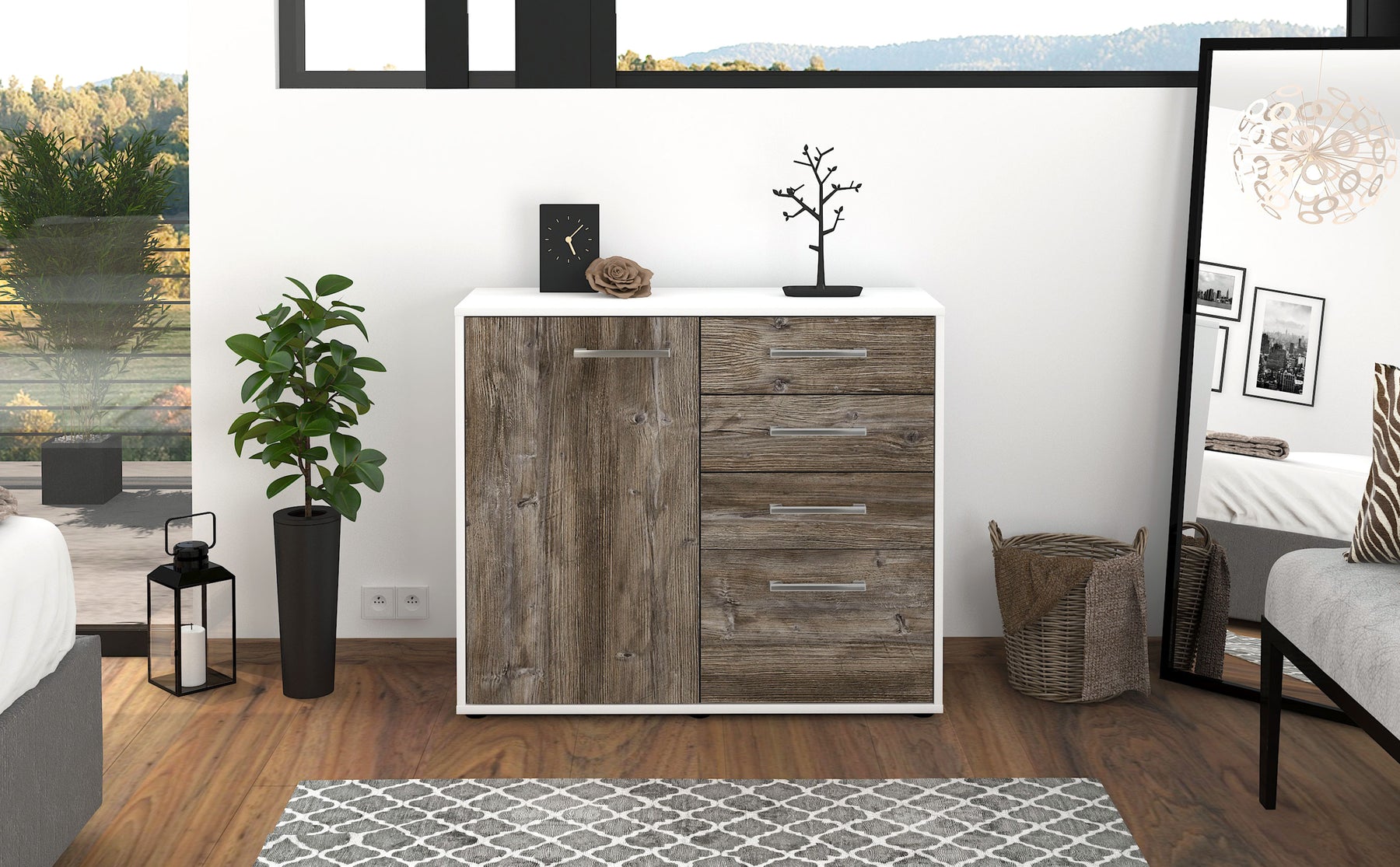 Sideboard Celestina, Treibholz Studio (92x79x35cm) - Dekati GmbH