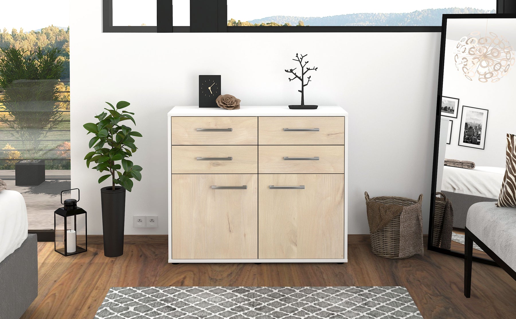 Sideboard Celia, Zeder Studio (92x79x35cm) - Dekati GmbH