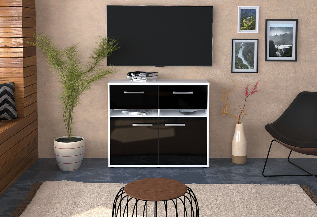 Sideboard Clea, Schwarz Studio (92x79x35cm) - Dekati GmbH