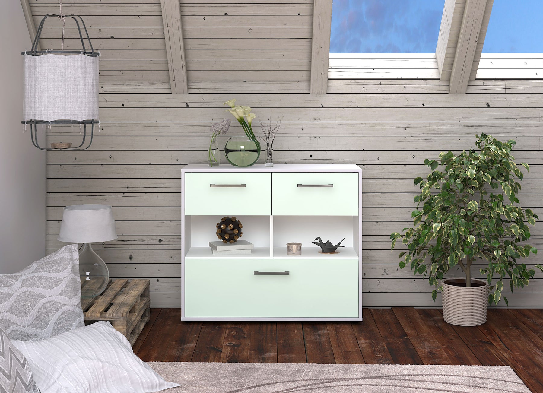 Sideboard Cosima, Mint Studio (92x79x35cm) - Dekati GmbH