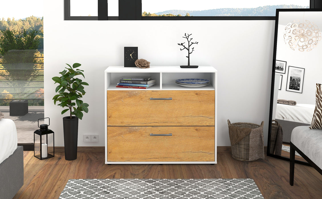 Sideboard Cosma, Eiche Studio (92x79x35cm) - Dekati GmbH