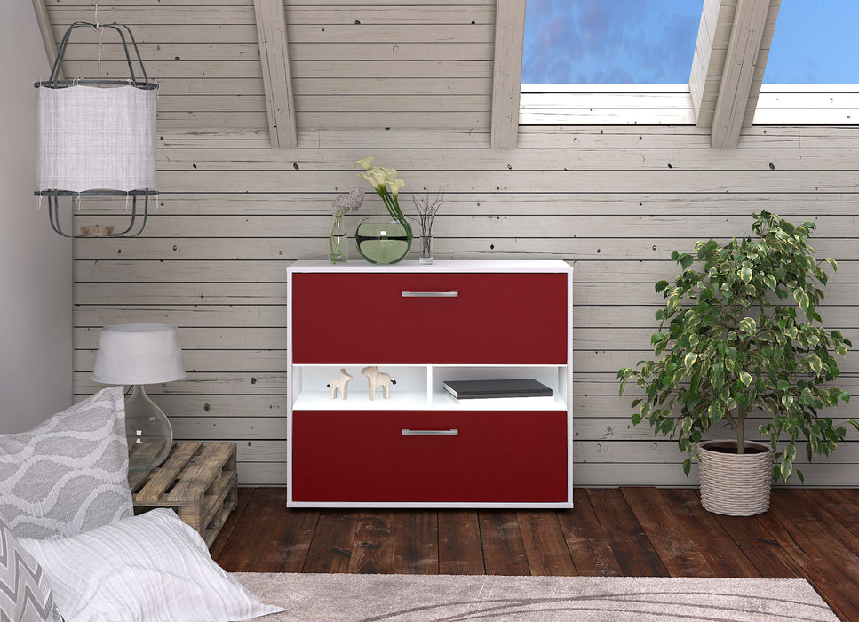 Sideboard Dalia, Rot Studio (92x79x35cm) - Dekati GmbH