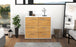 Sideboard Dana, Eiche Studio (92x79x35cm) - Dekati GmbH