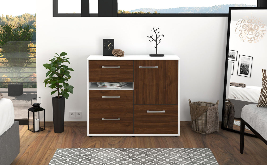 Sideboard Davina, Walnuss Studio (92x79x35cm) - Dekati GmbH