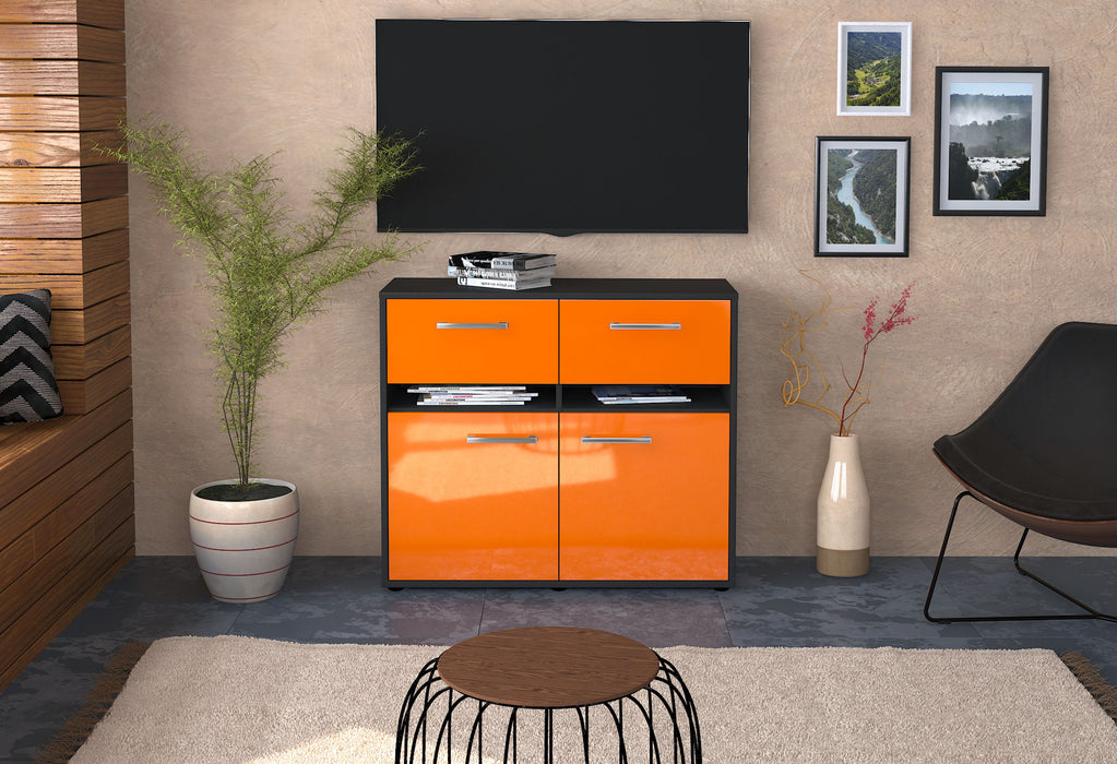 Sideboard Brunilde, Orange Studio (92x79x35cm) - Dekati GmbH