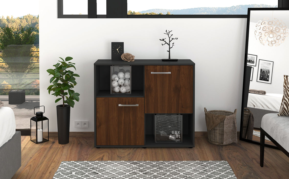 Sideboard Caralina, Walnuss Studio (92x79x35cm) - Dekati GmbH