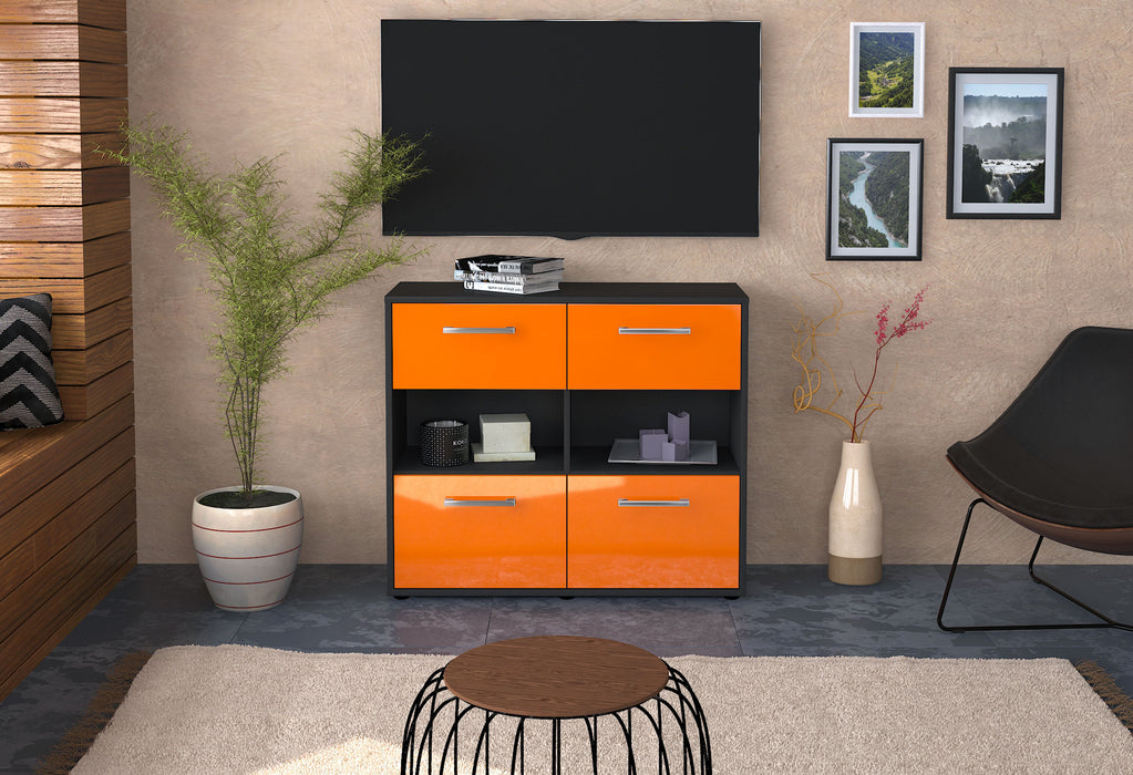 Sideboard Carmen, Orange Studio (92x79x35cm) - Dekati GmbH