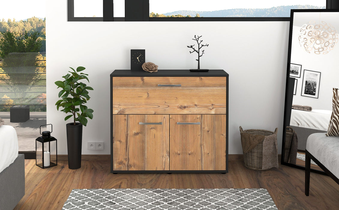 Sideboard Carolin, Pinie Studio (92x79x35cm) - Dekati GmbH