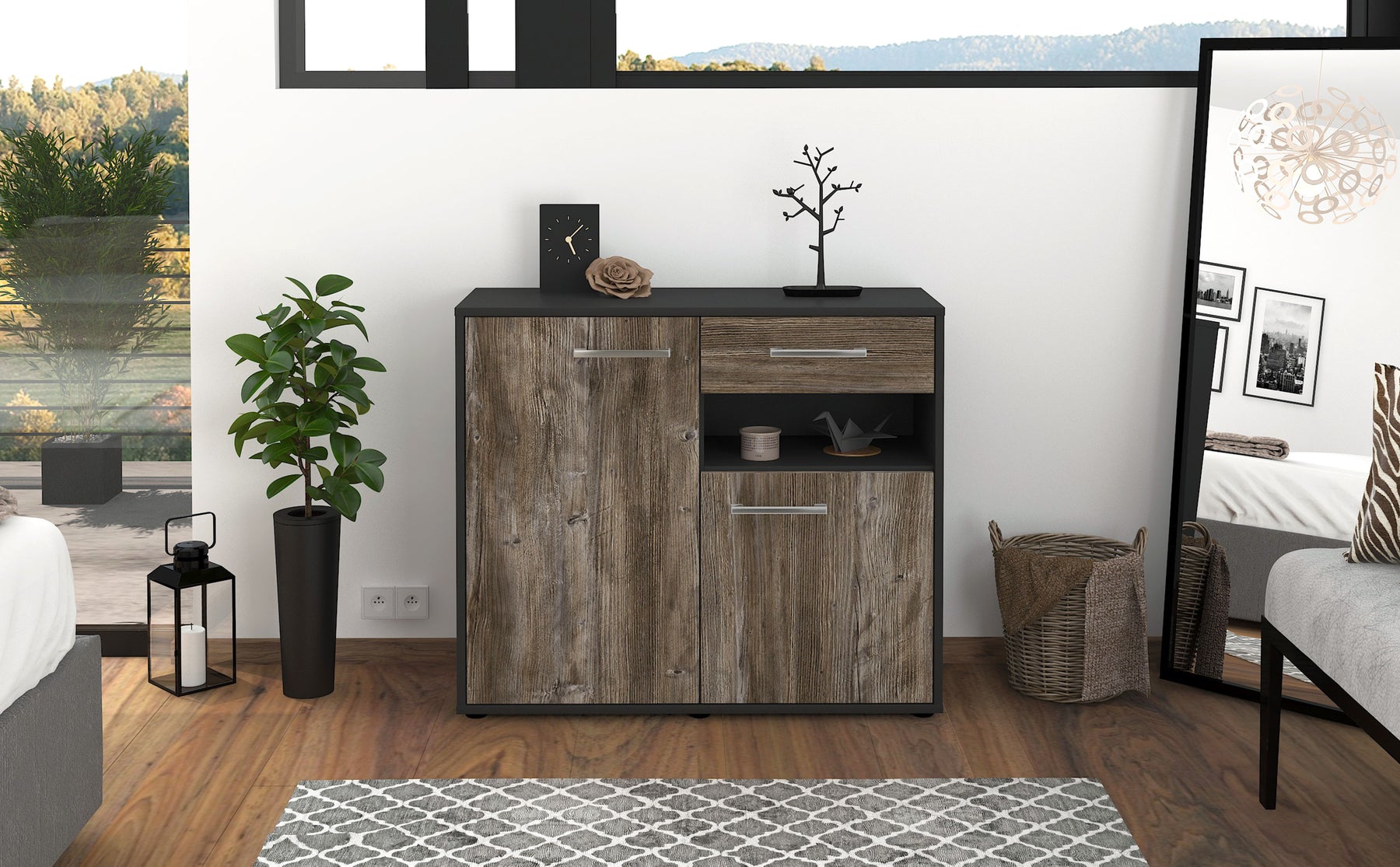 Sideboard Charlotta, Treibholz Studio (92x79x35cm) - Dekati GmbH