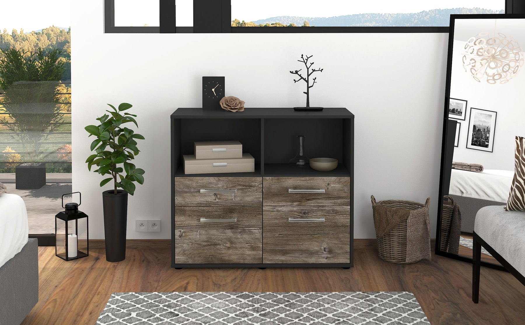 Sideboard Christine, Treibholz Studio (92x79x35cm) - Dekati GmbH