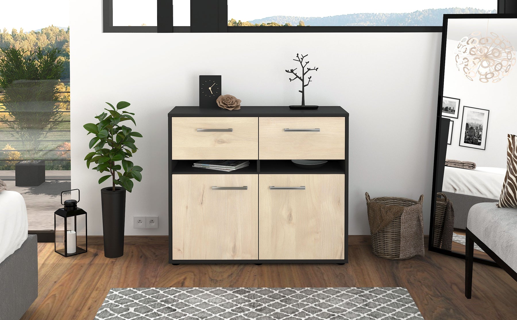 Sideboard Clea, Zeder Studio (92x79x35cm) - Dekati GmbH