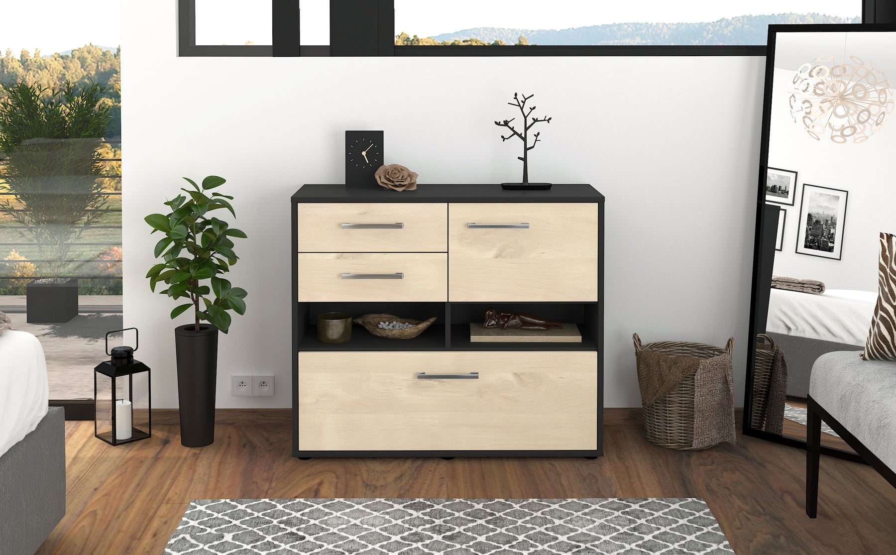 Sideboard Cornelia, Zeder Studio (92x79x35cm) - Dekati GmbH