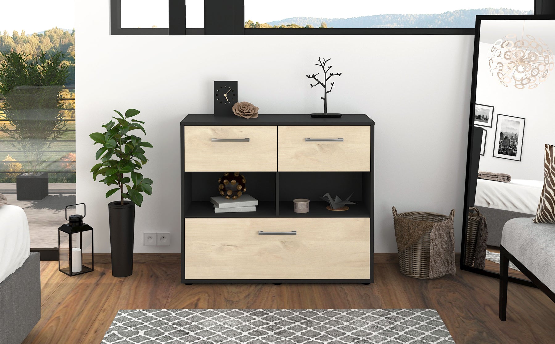 Sideboard Cosima, Zeder Studio (92x79x35cm) - Dekati GmbH