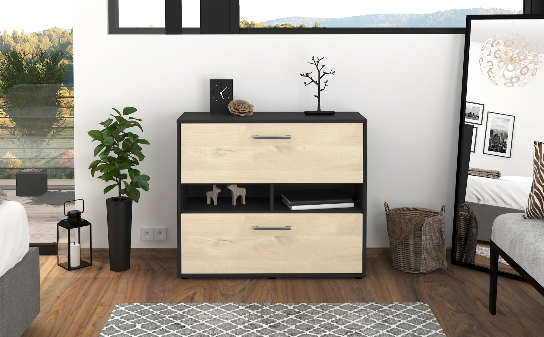 Sideboard Dalia, Zeder Studio (92x79x35cm) - Dekati GmbH