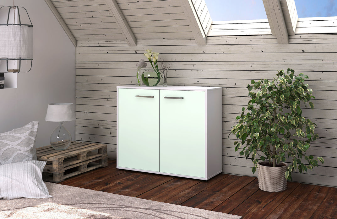 Sideboard Blanka, Mint Front (92x79x35cm) - Dekati GmbH