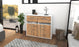 Sideboard Brunilde, Pinie Front (92x79x35cm) - Dekati GmbH