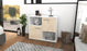 Sideboard Caralina, Zeder Front (92x79x35cm) - Dekati GmbH