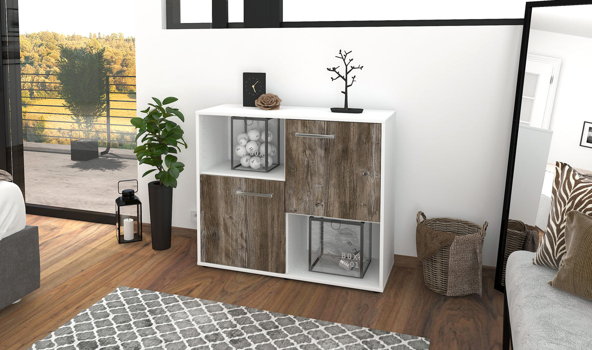 Sideboard Caralina, Treibholz Front (92x79x35cm) - Dekati GmbH