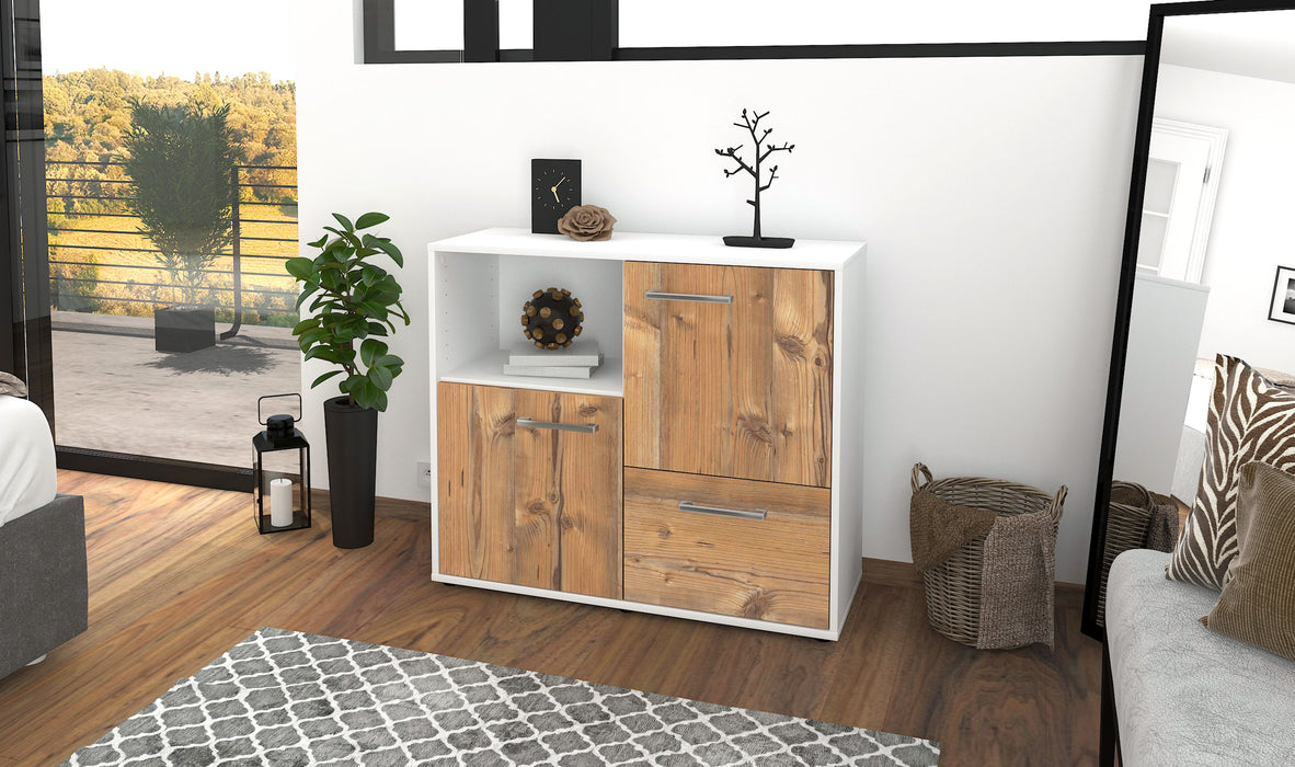 Sideboard Carina, Pinie Front (92x79x35cm) - Dekati GmbH