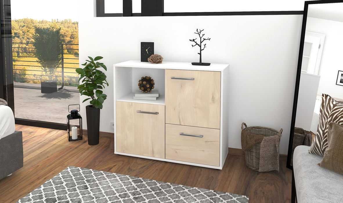 Sideboard Carina, Zeder Front (92x79x35cm) - Dekati GmbH