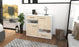 Sideboard Carmelina, Zeder Front (92x79x35cm) - Dekati GmbH