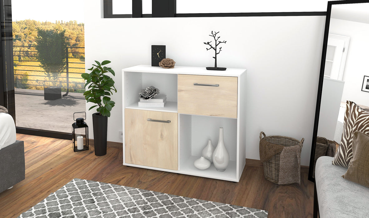 Sideboard Carola, Zeder Front (92x79x35cm) - Dekati GmbH