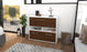 Sideboard Cassandra, Walnuss Front (92x79x35cm) - Dekati GmbH