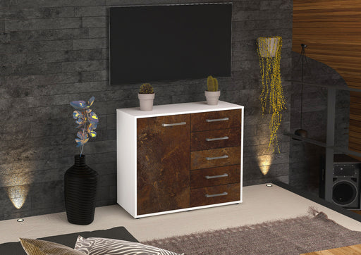 Sideboard Cecilia, Rost Front (92x79x35cm) - Dekati GmbH