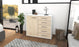 Sideboard Cecilia, Zeder Front (92x79x35cm) - Dekati GmbH