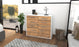 Sideboard Celeste, Pinie Front (92x79x35cm) - Dekati GmbH