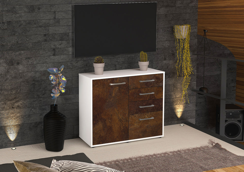 Sideboard Celestina, Rost Front (92x79x35cm) - Dekati GmbH