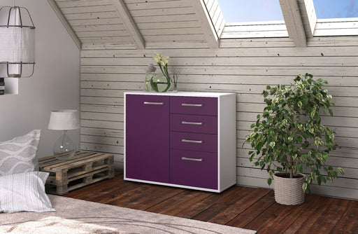 Sideboard Celestina, Lila Front (92x79x35cm) - Dekati GmbH