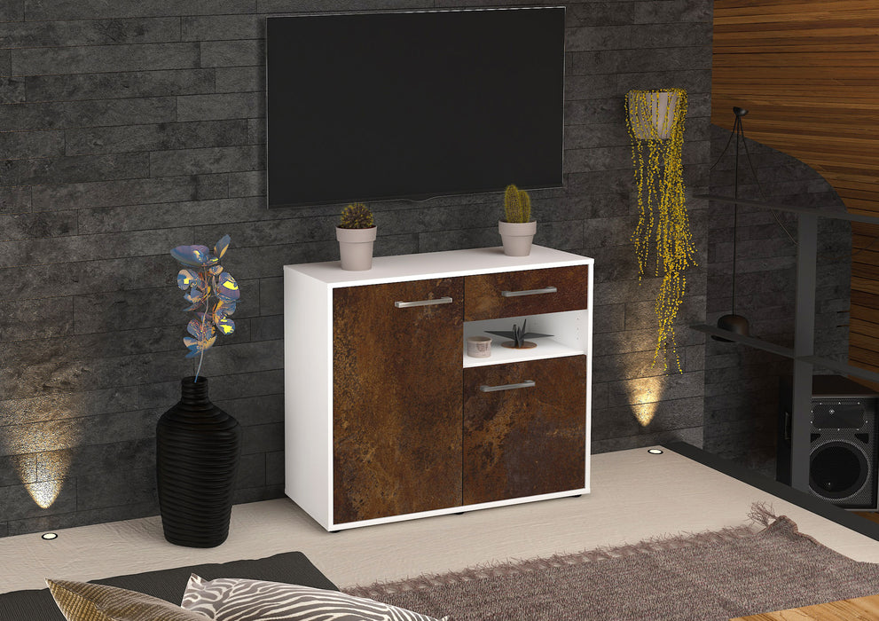 Sideboard Charlotta, Rost Front (92x79x35cm) - Dekati GmbH