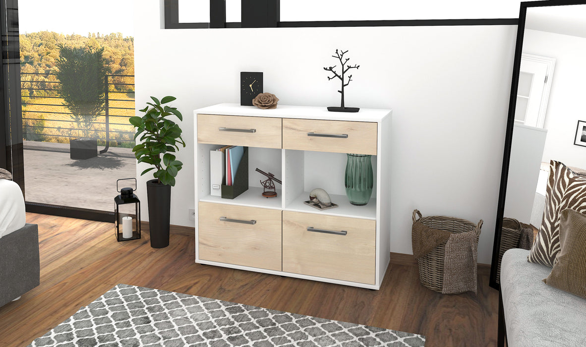 Sideboard Christina, Zeder Front (92x79x35cm) - Dekati GmbH