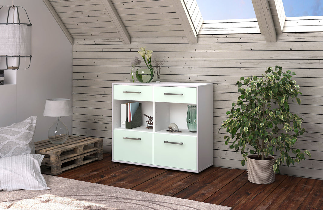 Sideboard Christina, Mint Front (92x79x35cm) - Dekati GmbH