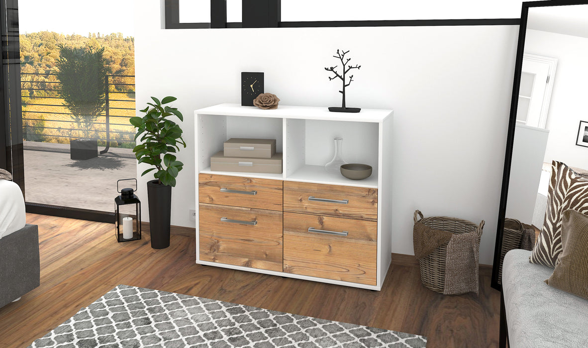 Sideboard Christine, Pinie Front (92x79x35cm) - Dekati GmbH