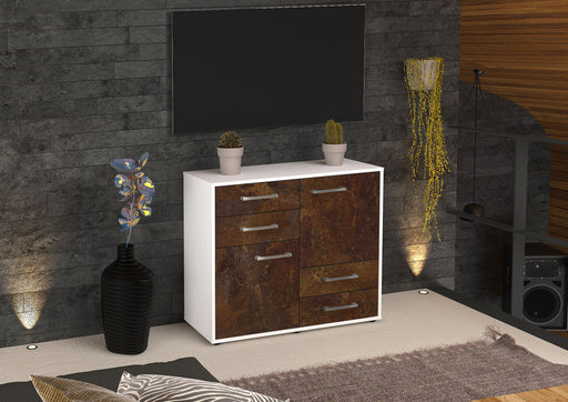 Sideboard Ciara, Rost Front (92x79x35cm) - Dekati GmbH