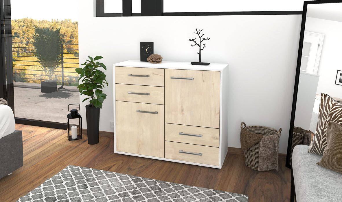 Sideboard Ciara, Zeder Front (92x79x35cm) - Dekati GmbH