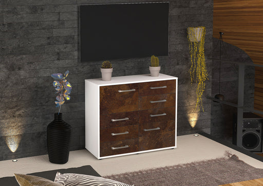 Sideboard Clarissa, Rost Front (92x79x35cm) - Dekati GmbH