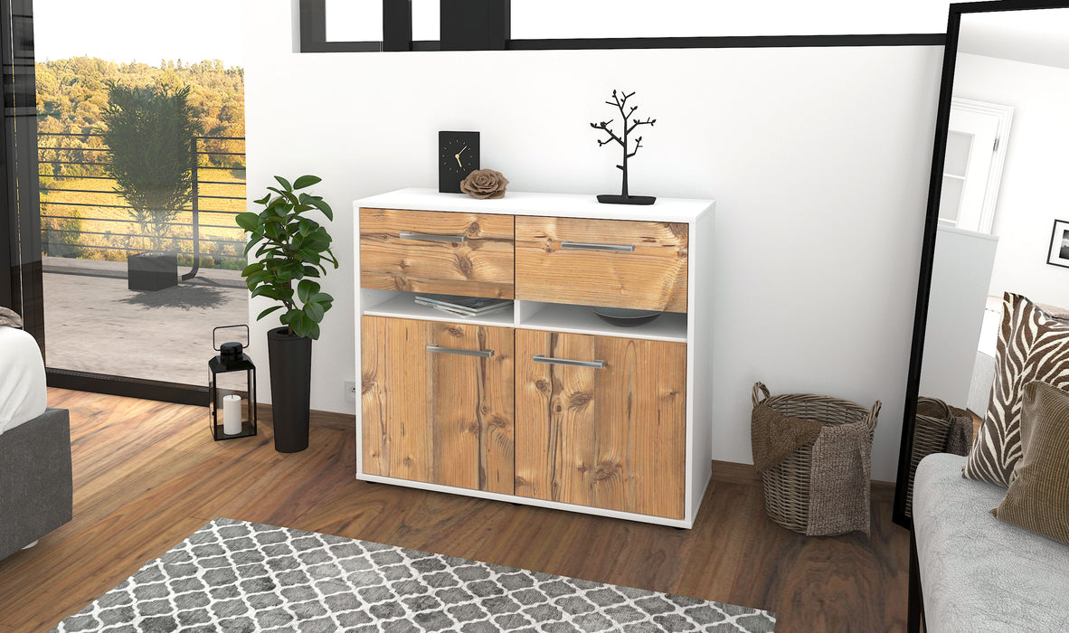 Sideboard Clea, Pinie Front (92x79x35cm) - Dekati GmbH