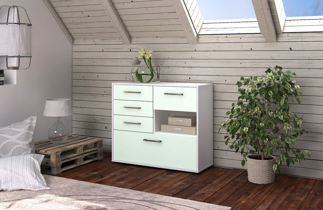 Sideboard Coco, Mint Front (92x79x35cm) - Dekati GmbH