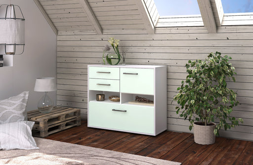 Sideboard Cornelia, Mint Front (92x79x35cm) - Dekati GmbH