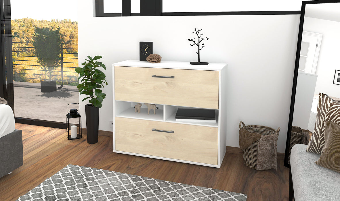 Sideboard Dalia, Zeder Front (92x79x35cm) - Dekati GmbH